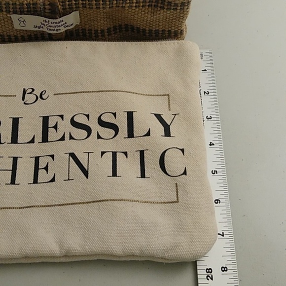 Canvas Tote bag & Makeup bag - Picture 9 of 11